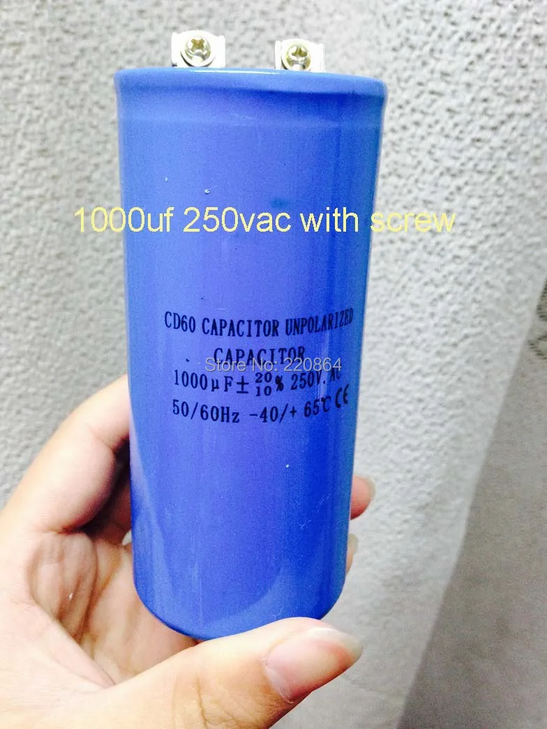 

12PCS/LOT 4* 500UF 220V 250V Plus 8* 1000UF 220V 250V CD60 Capasitor