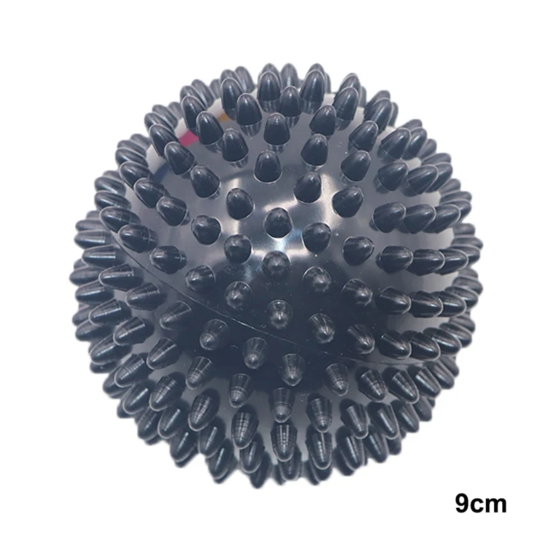 ПВХ коврик для фитнеса тела Массажный шар для мышц портативный шипами Ежик сенсорные траинговые шарики
