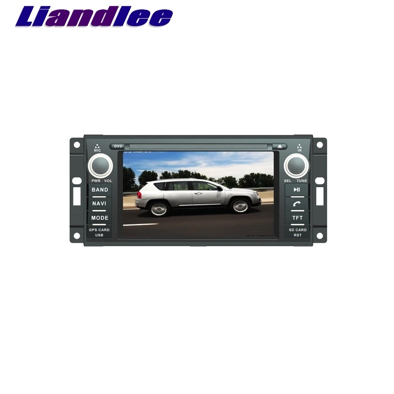 Для Jeep Commander Wrangler 2006 ~ 2010 LiisLee автомобильный мультимедиа, ТВ DVD gps аудио Hi-Fi Радио Стерео оригинальный стиль навигация NAV