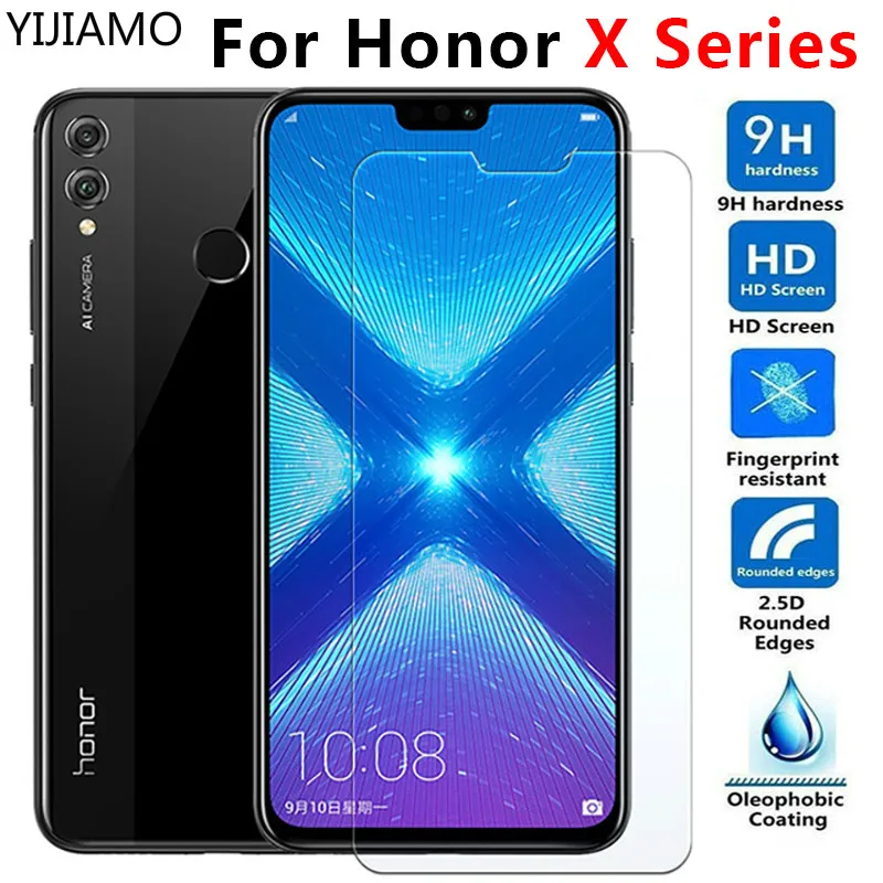 9 H الزجاج المقسى ل huawei الشرف 8x 7x 6x 5x 4x 3x واقي للشاشة ل huawei الشرف 3 4 5 6 7 X زجاج واقي ل Honor8x