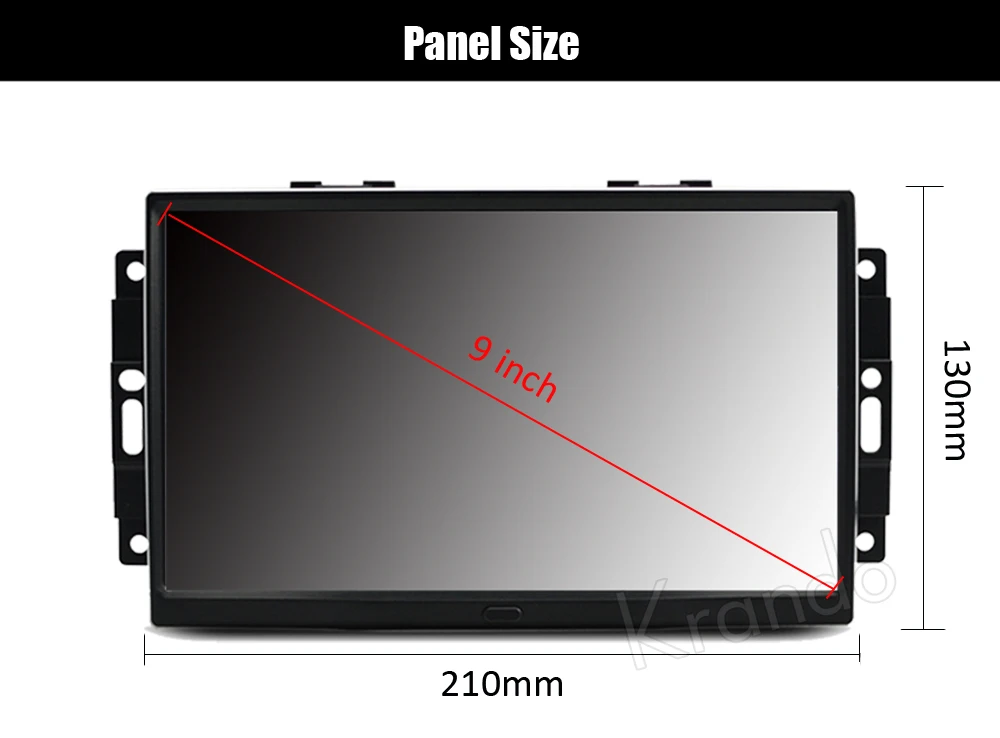 Krando Android car raido gps navigation multimedia system for jeep grand cherokee chrysler 300C (2)