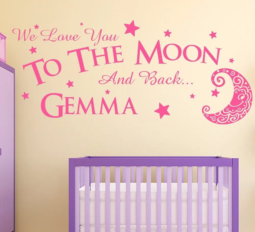 Stars And Moon Nursery Decor 