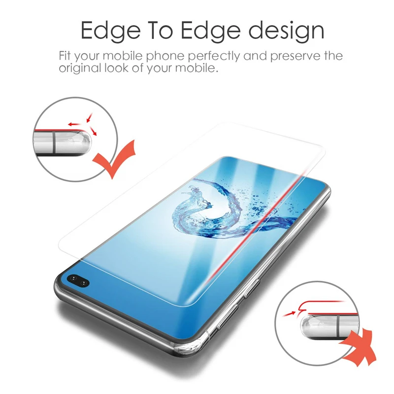 Для samsung Galaxy S10 Plus полное покрытие ПЭТ ТПУ протектор экрана мягкий чехол для S8 S9 Plus S10e S10+ Note 9 Coque Etui аксессуары