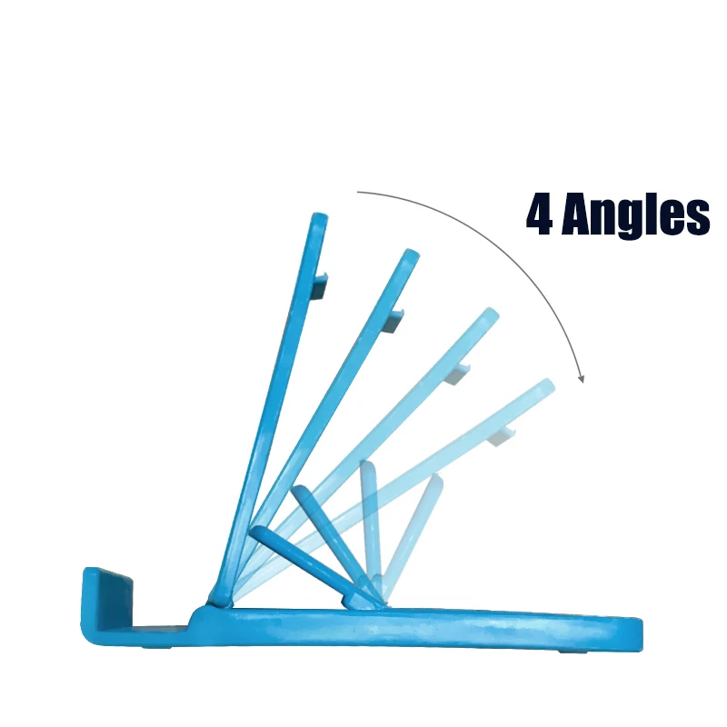 Esamday Мини Универсальный Модный складной держатель для мобильного телефона планшета Пластиковая регулируемая подставка для iPhone для всех телефонов