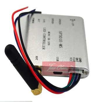

SP301E-MS Programmable RF Synchronous controller 2048 Pixels Program For WS2812B WS2811 APA102 WS2813 IC RGB led strip
