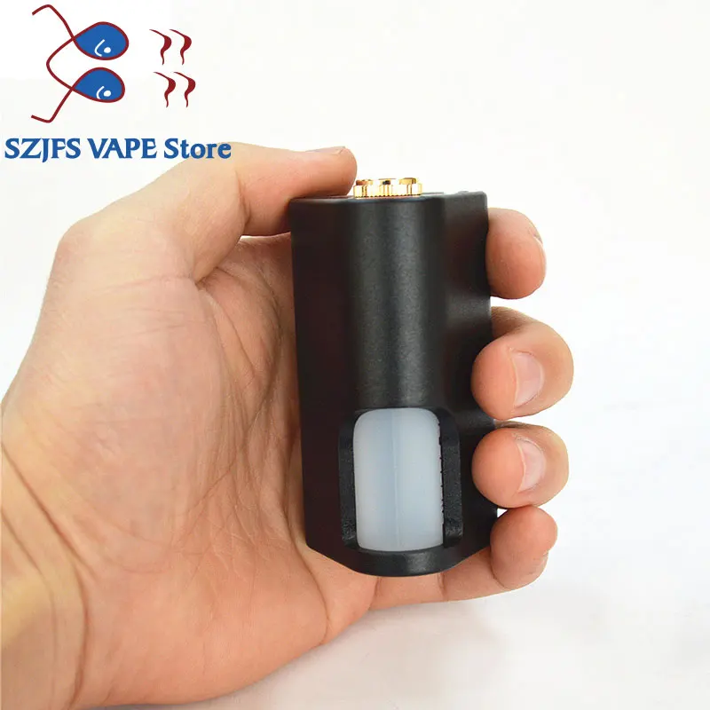 

Electronic Cigarettes Bottom Feeder Machete Squonk Box Mod for 510 Double motor Mech By Dual Battery 18650 Wire Vape sob mod