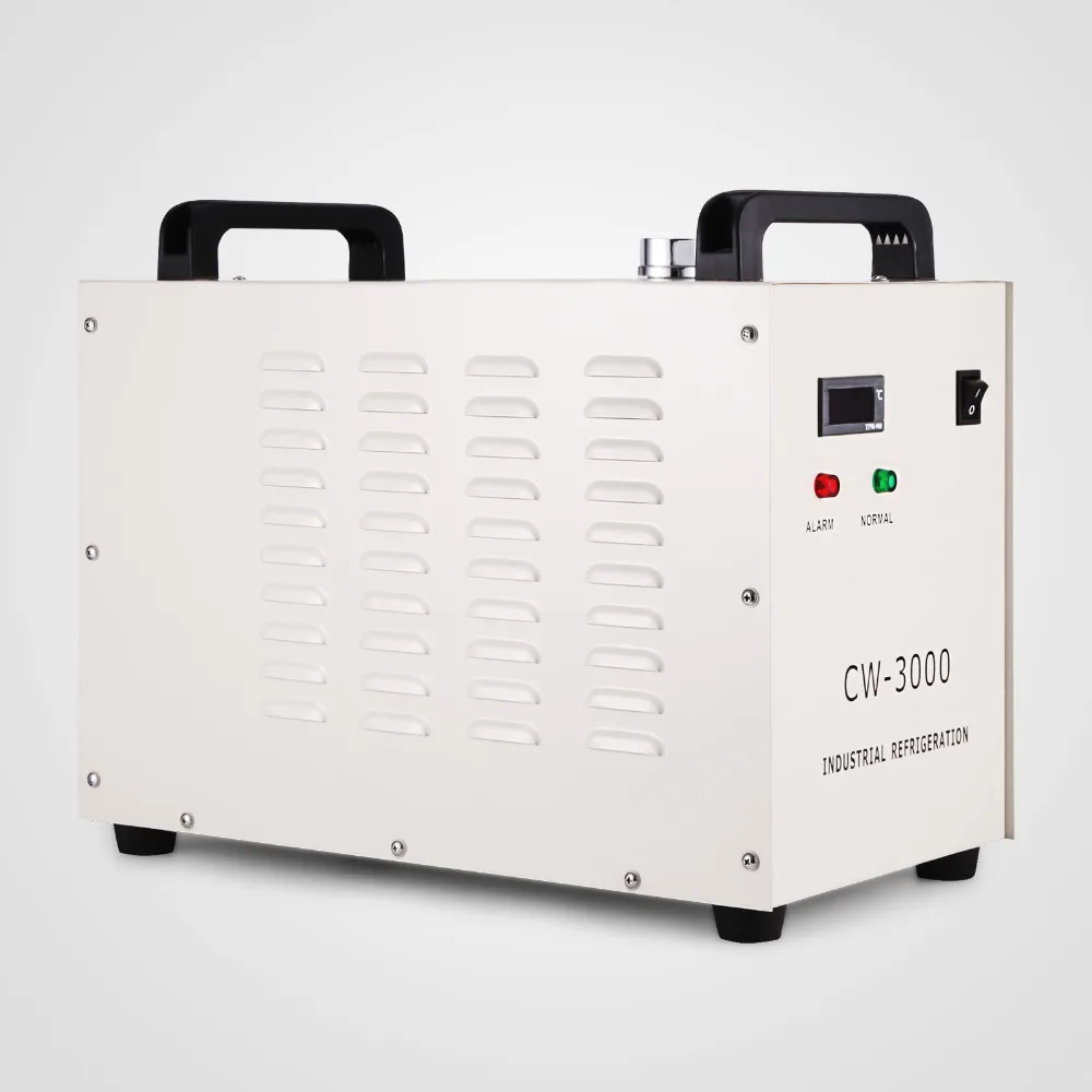 

110V/220V NEW CW-3000 Thermolysis Industrial Water Cooler Chiller for CNC/ Laser Engraver Engraving Machines 60W/80W VEVOR