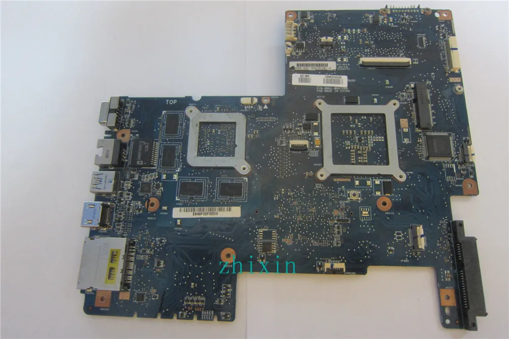 Clearance yourui for non-integrated DDR3 HM65 GT525M for Toshiba Satellite L755 laptop motherboard H000034860 mainboard full test 1