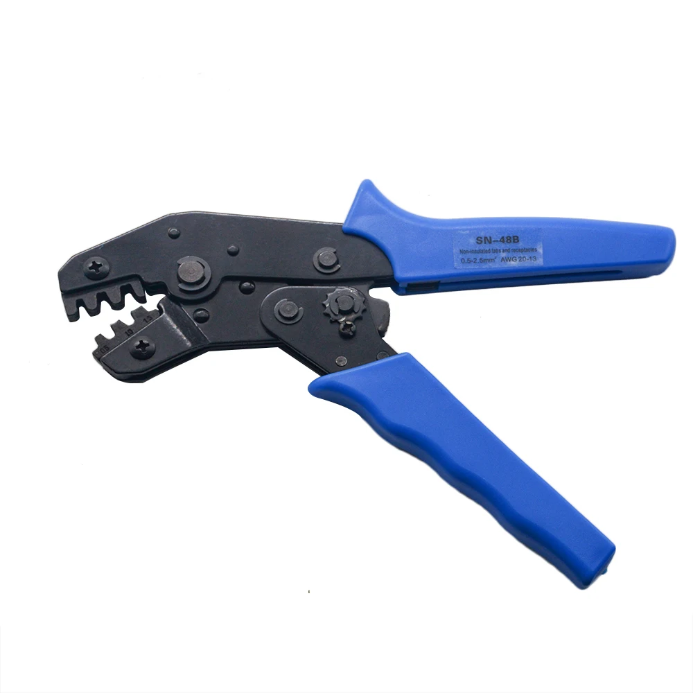 48B TAB 0.5-1.5mm2 26-16AWG terminal crimping pliers tool car connector Suitable for 6.3 4.8 2.8 insert spring | Обустройство дома