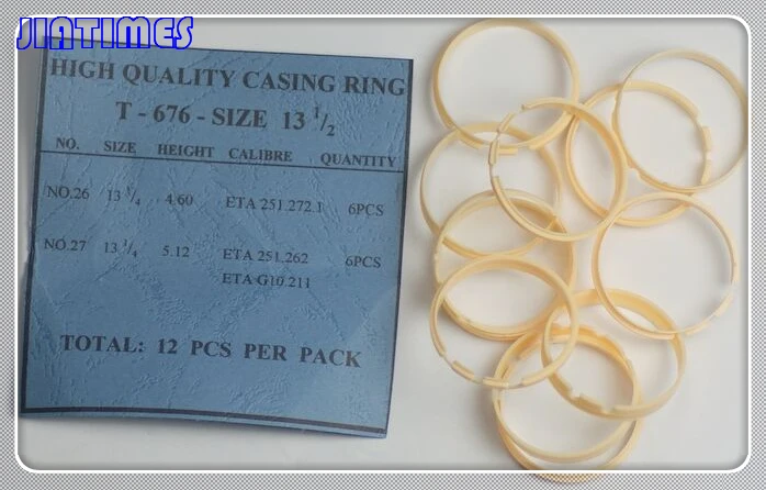 

Free Shipping 1 Set 13 1/2 LIGNE ETA MOVEMENT RINGS x12 Watch Spacers Plastic Ring Spares Repairs