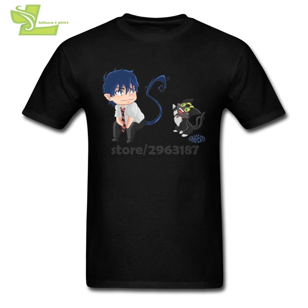 Туфли для косплея Blue Exorcist дизайнерские футболки человек круглый воротник