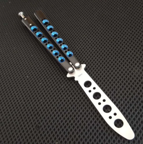 

THEONE Butterfly Trainer Knife BM40 440C Blade steel Handle Jilt Knife Not Sharp Camping Hunting Edc Folding Pocket Knife