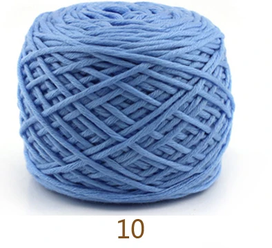 400 грамм молочного хлопка толстая пряжа для вязания шарфа для ручного вязания, 2 мяча, доступны различные цвета - Цвет: 10