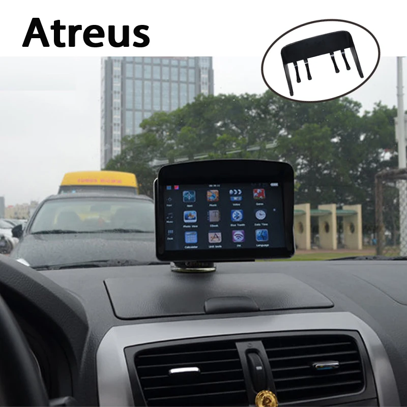 Универсальный автомобильный GPS козырек Atreus защитный 5/7 дюймов для BMW e46 e39 e36 Audi a4 b6