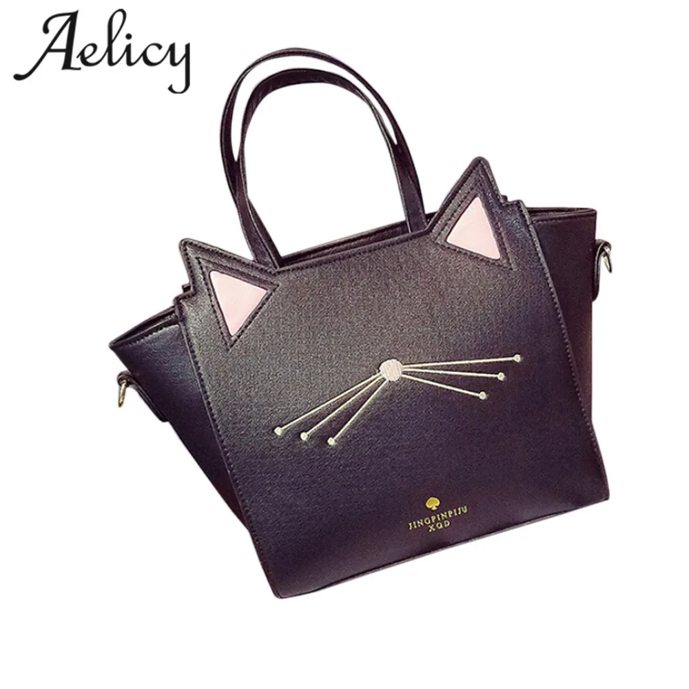 

Aelicy Large Capacity Womem Handbag Lovely Women's Cat Ear Shoulder Bag Luxury Handbags Women Bags 0823L Designer Bolsa Feminina