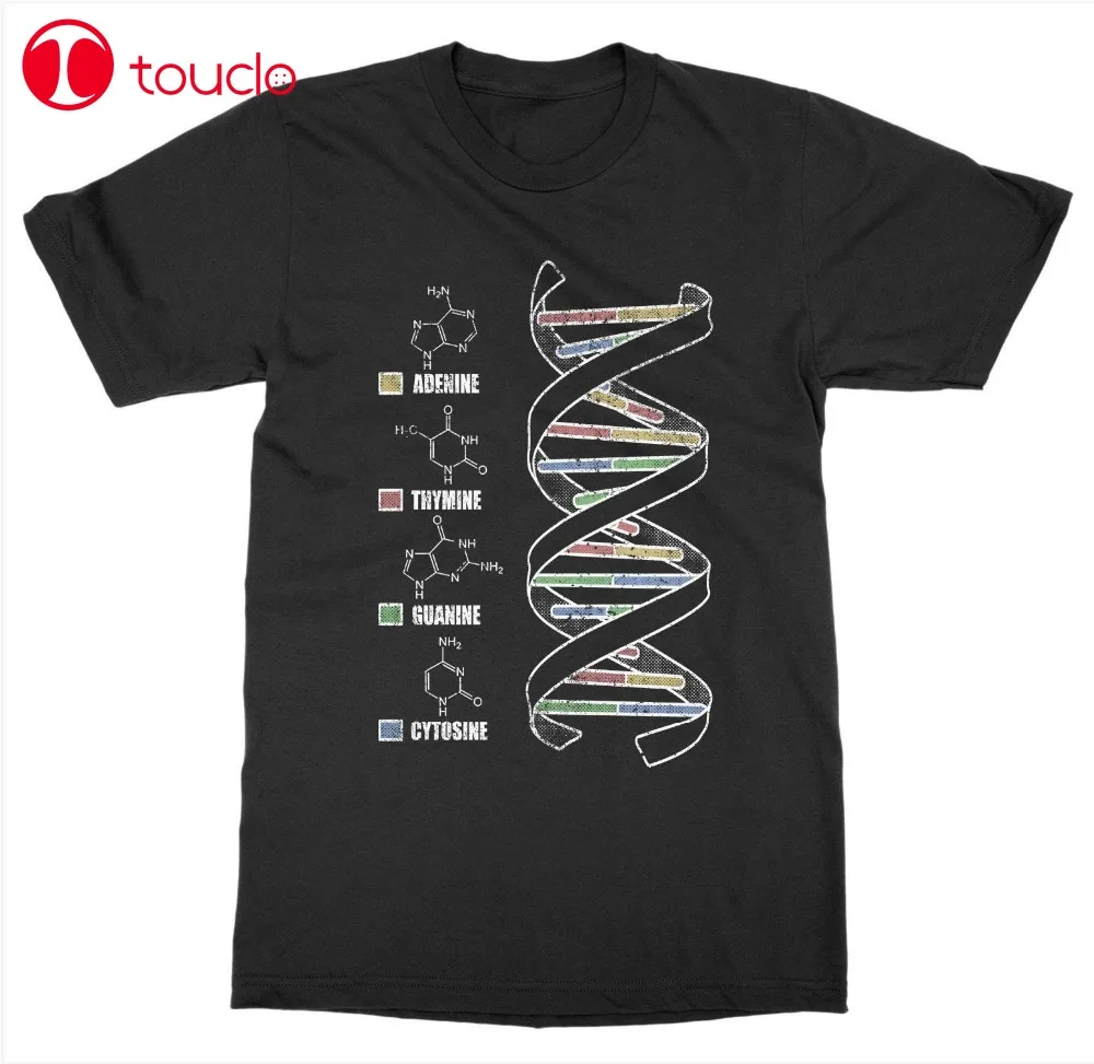 

T Shirts 2019 Dna T-Shirt Lab Chemistry Biology Experiment Nerd Genius Theory Science Element T Shirts Sweater