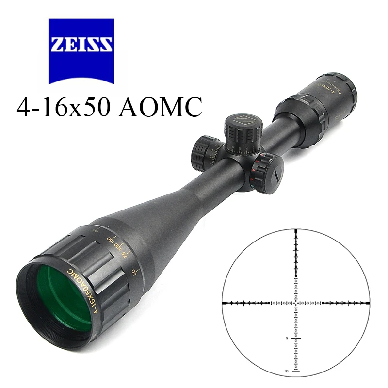 

ZEISS 4-16X50 Golden Letter Optics Rifle Scope Red And Green Illuminated Optic Sight Sniper Riflescopes Hunting Scopes