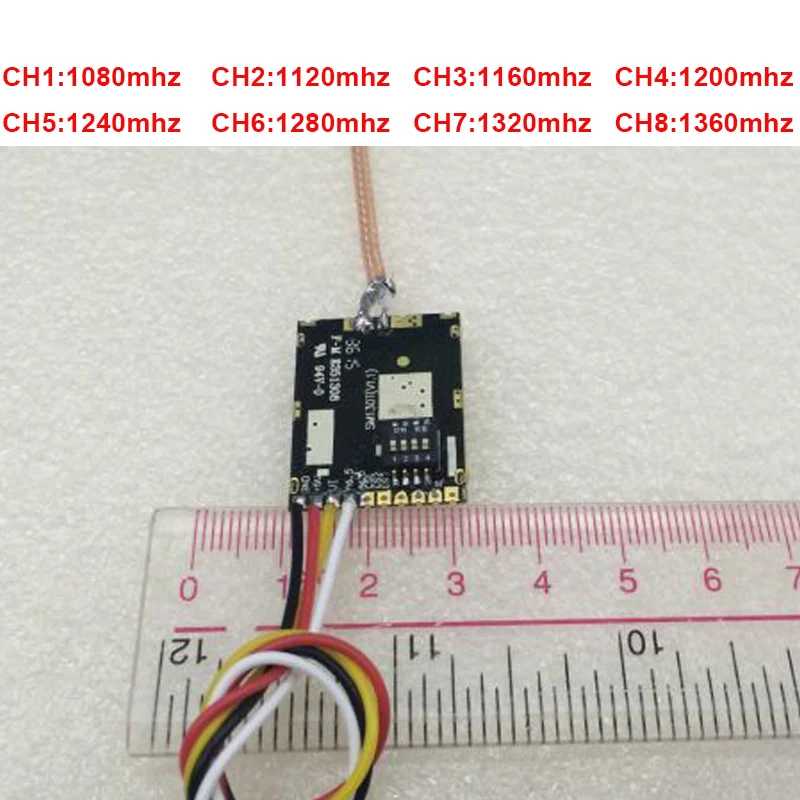 35 км работа 200 мВт 1,2G беспроводной передатчик 1,3G Отправитель беспроводной CCTV 1,3G форма передачи FPV передатчик Дрон передатчик FPV tx