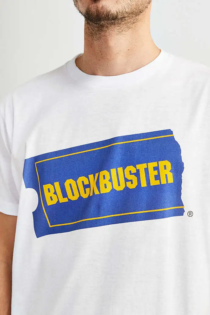 Harajuku New 2018 Blockbuster Video BE KIND REWIND T Shirt