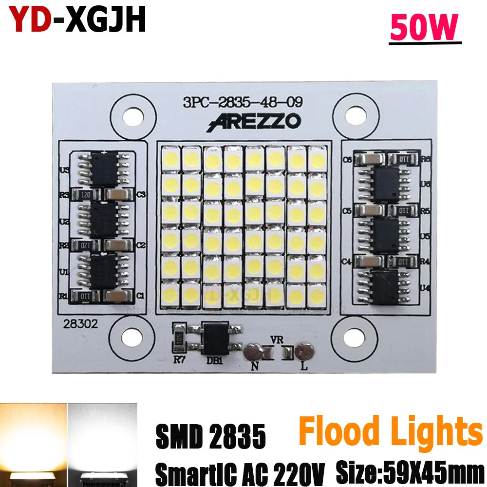 Светодиодный SMD2835 чип-бисер Светодиодная лампа 20 Вт 30 квадратный Холодный/теплый