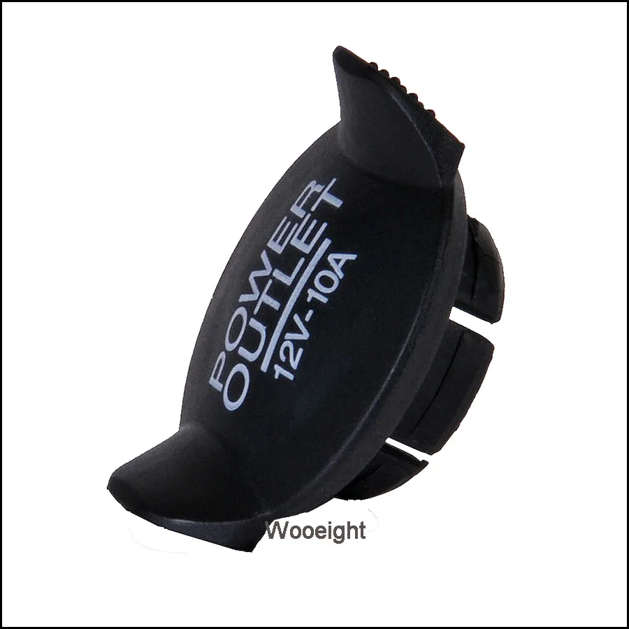 1073223 New Black Plastic Car 12V Diameter 21mm Socket Cigarette Lighter Outlet Cover  Fit For Ford Focus Fiesta Mondeo (6)