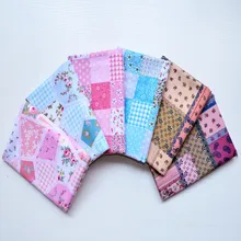 6 шт. 40*50 см, Новое поступление, пасторальная Лоскутная Печать, хлопок, ткань для шитья, тильда, кукольная ткань, сделай сам, стеганая текстильная ткань