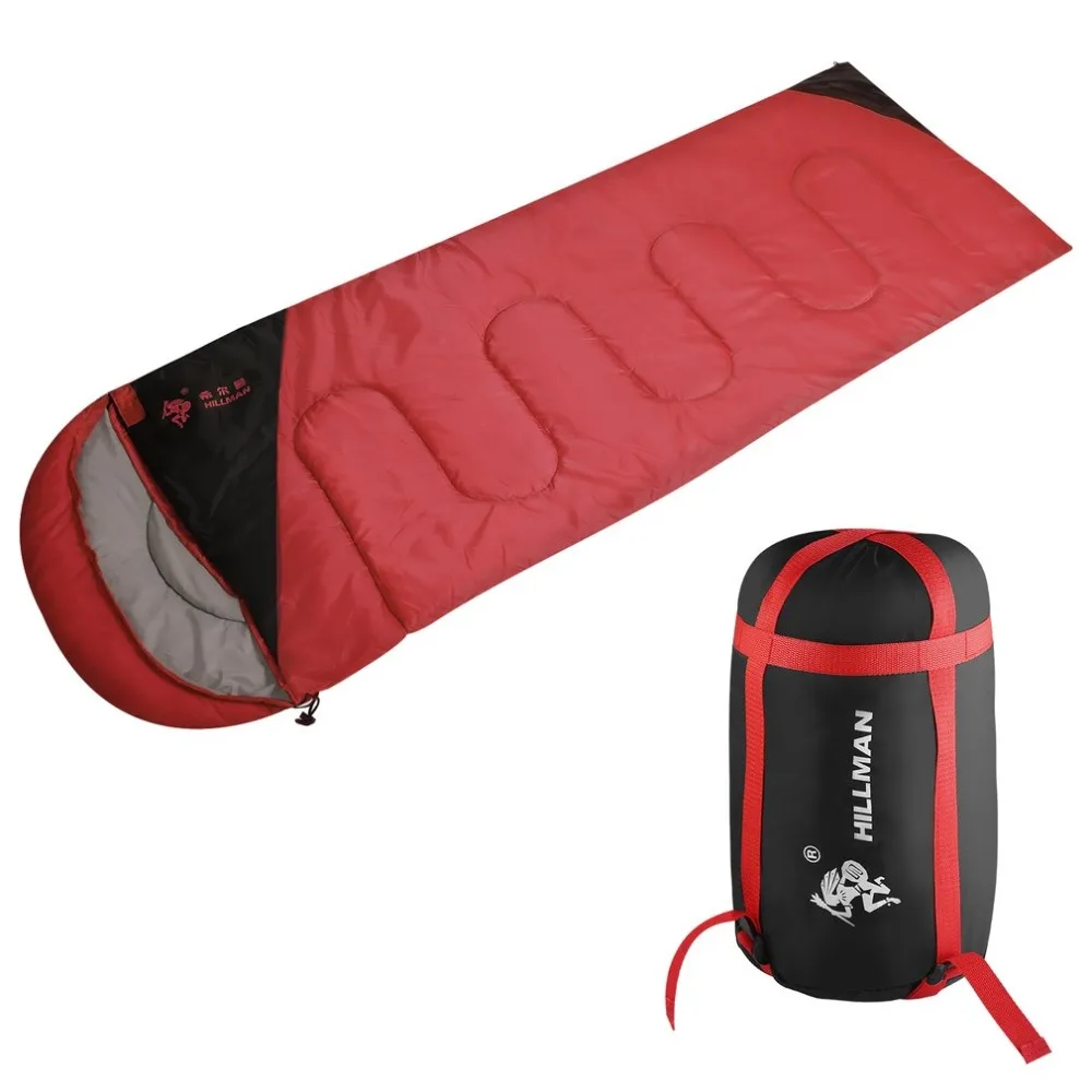 Открытый конверт спальный мешок Тип Laybag ультра-легкий Портативный кемпинг мешок два Цвета для Ourdoor деятельности путешествия