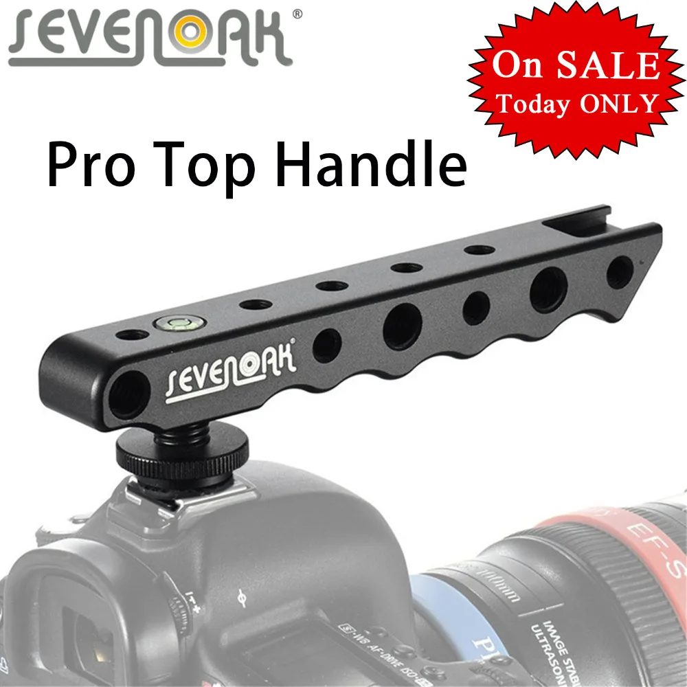 Sevenoak Video Stabilizing Top Handle Cold Shoe Extender for Canon