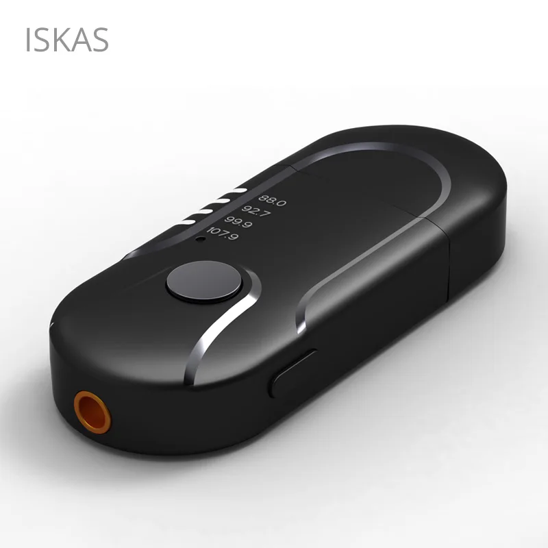ISKAS Blue tooth Receiver 3.5mm Bleutooth 4.1 3.5 mm Jack Free Hands Wireless Aux Adapter FM Transmitter TF Card New | Электроника