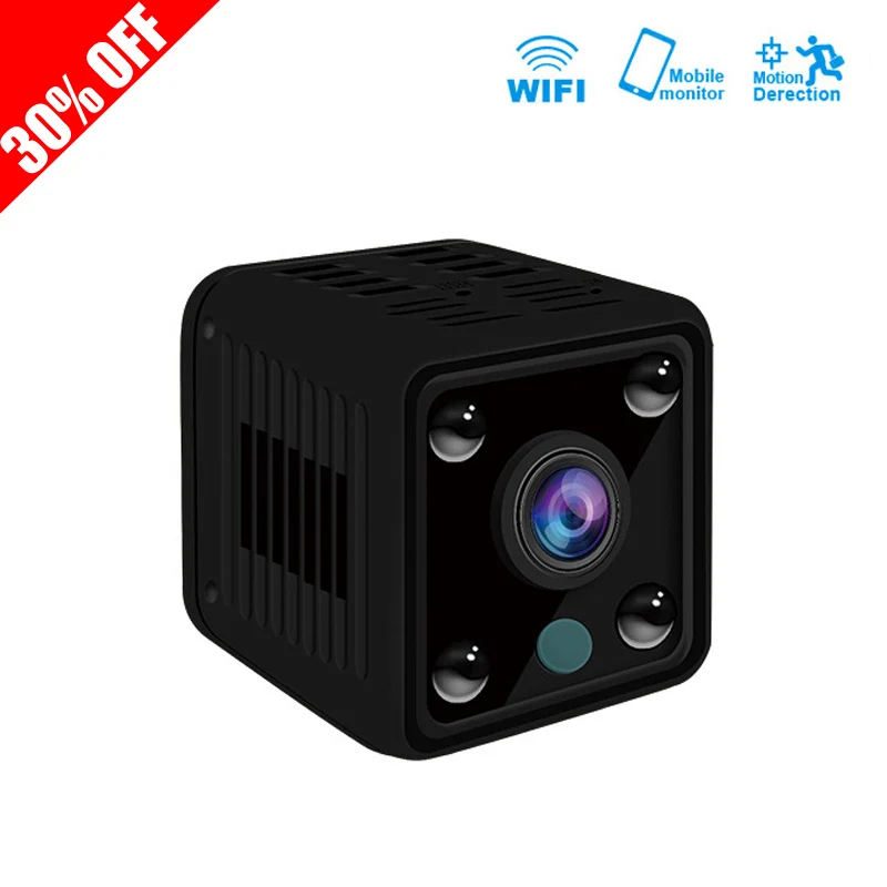 

HD 720P Mini WiFi IP Camera Home Wireless Security Surveillance Night Vision Wi Fi Cam For Nanny Baby Monitor USB Wi-Fi Camera