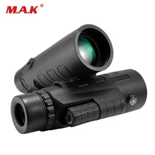 35x50 окуляр фокус Монокуляр оптический широкоугольный Регулируемый телескоп с ремешком для охоты