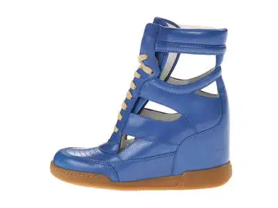 

2016 summer mj brand  height increasing high heel inside women wedge shoes black white silver gold colors in stock causal shoes