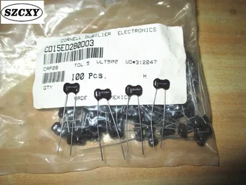 

New and original 20PCS CDM 500V 28p RM6 Mica capacitor