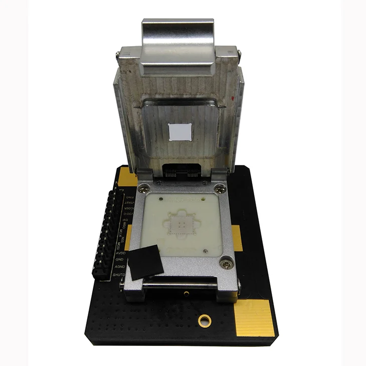 

fingerprint Sensor IC test fixture Pogopin Contact Type Clamshell Structure