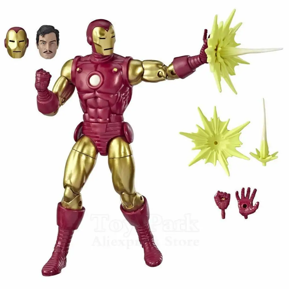 

Marvel Legends 80th Anniversary Iron Man Comics Version Comics Version 6" Action Figure Original Collection Collectable Toys NEW