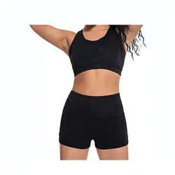 Комплект из 2 предметов женский костюм сетка фитнес одежда спортивная женская спортивная беговой костюм наборы 2019 Лето Повседневные