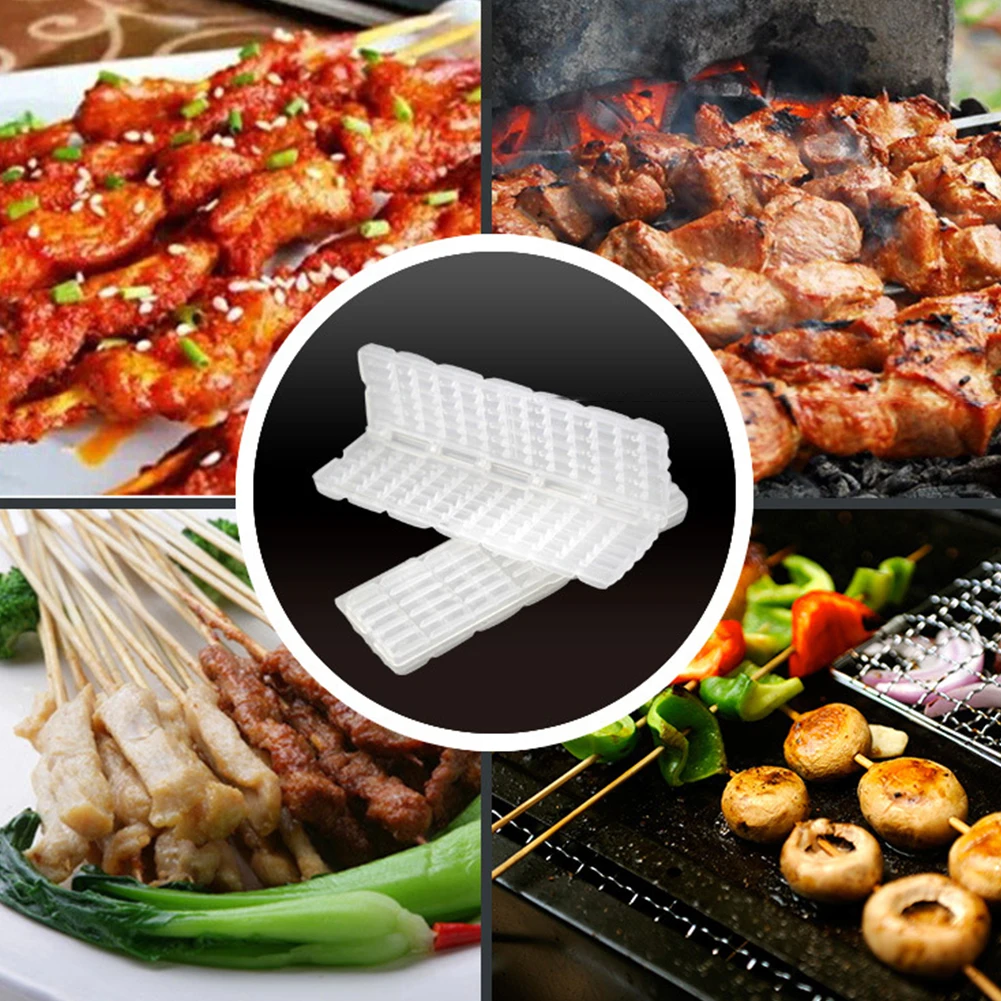 

Meat String Tools Barbecue Easy Operate Outdoor BBQ Home Camping Skewers Maker Picnic PP Multi Function Kebab Party Accessories