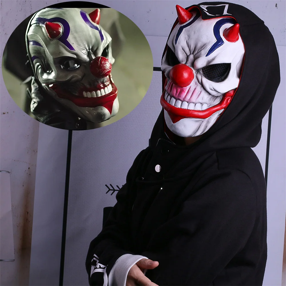 PAYDAY 2 Mask Rust Masks Game Payday 2 mask Cosplay Resin Red Nose