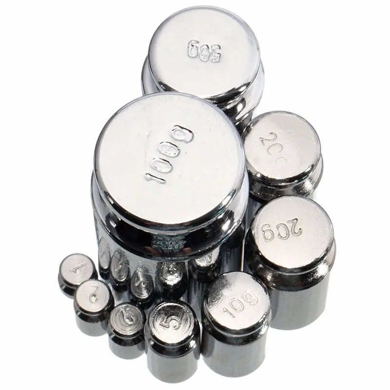 Kopen 17Pcs 211.1g 10 mg 100g M2 Set Gram Precisie Kalibratie Gewicht Digitale Weegschaal