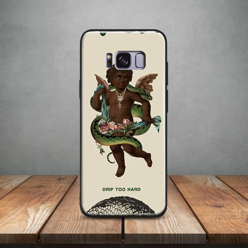 

Lil baby Gunna Rapper Coque TPU Soft Silicone Phone Case Shell Cover For Samsung S7 Edge S8 S9 Plus Note 8 9