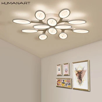 

Led ceiling l for living room bedroom Acrylic remote control lighting ceiling lamp home decoration