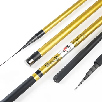 

Special Offer Telescopic Carbon Fishing Rod 3.6-7.2m Stream Rod Hard Pole Portable Carp Freshwater Rod