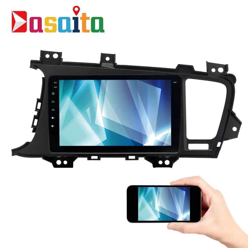 Sale Car 1 din radio android 8.1 GPS Navi for Kia Optima / K5 2011 2012 - 2014 autoradio navigation head unit multimedia wifi BT RDS 2
