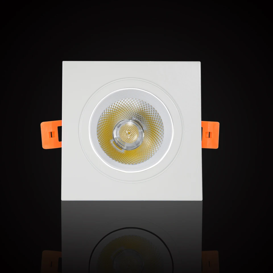 

Modern LED Square Downlight COB 3W 5W 7W 10W LED Ceiling Spot light decoration Ceiling Light AC80-240V Bright Recessed Anti-Glar