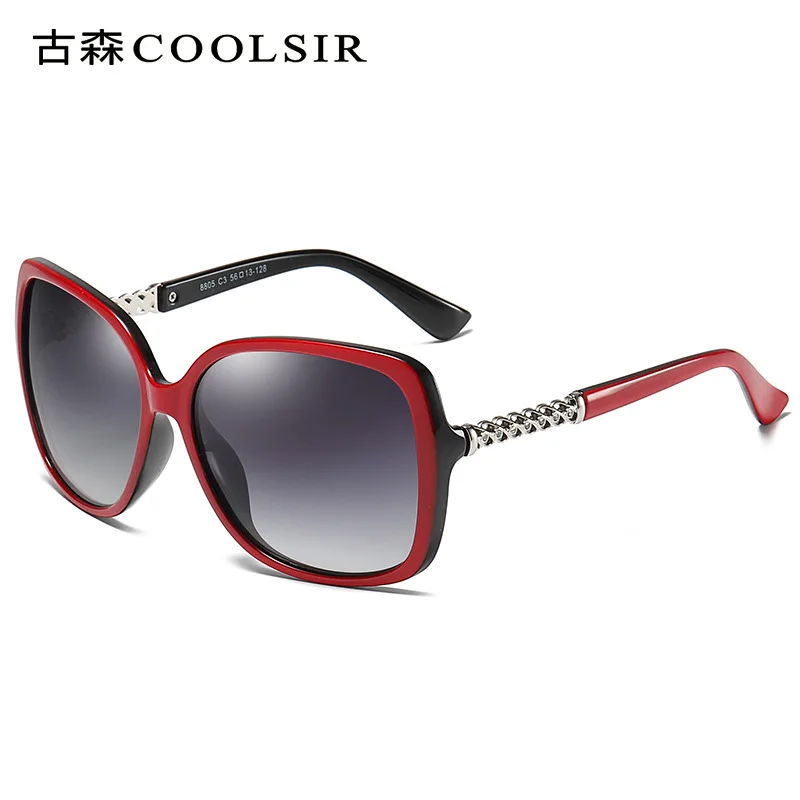 Top Large Polarized Sunglasses For Women Retro Outdoor Sun glasses
