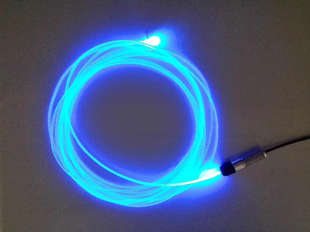 Mini 3W CREE LED light engine for optical fiber cable;DC12V input;single color