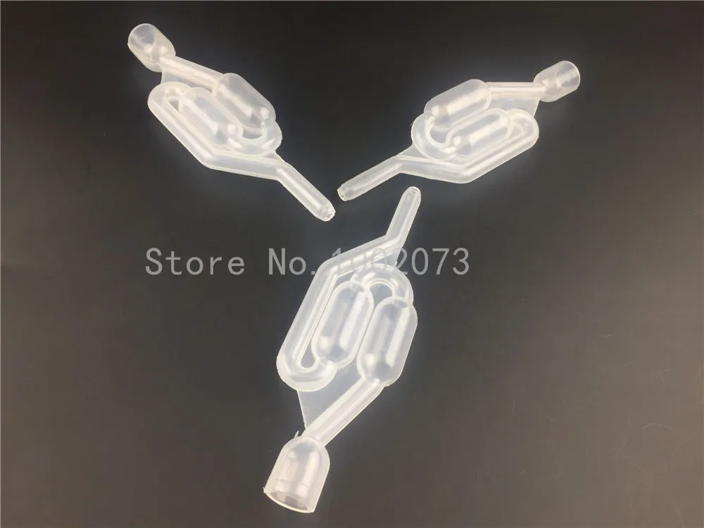 

3pcs/lot Food Grade S-Shape Fermentation Airlock Bubble Grommet For All Carboys & Fermenters Homebrew Beer Making
