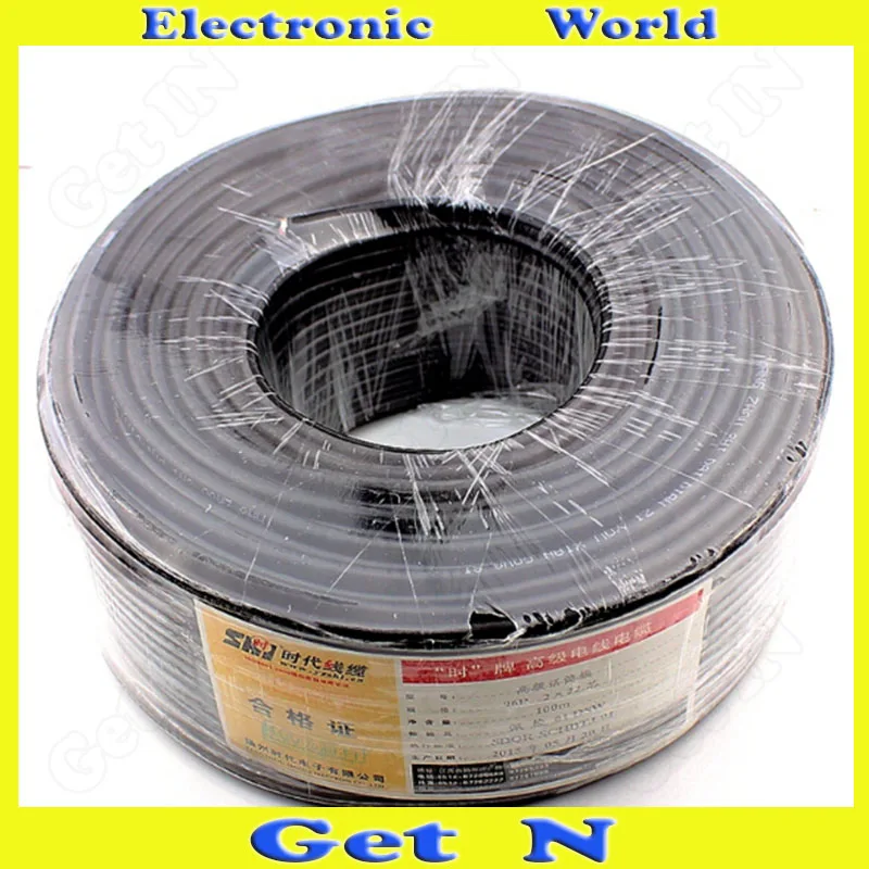 30pcs Cable Cord Wire for Karaoke Microphone/ Stage Light System 22*2 96 Copper Threads |