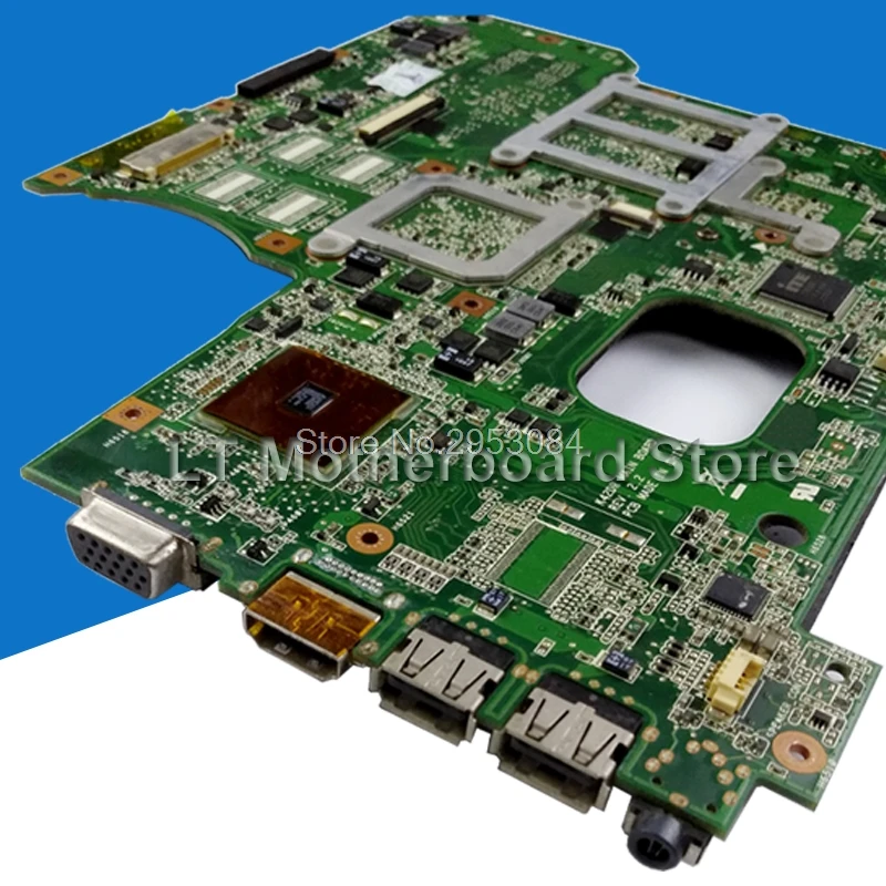  K42D Motherboard 4 Memory 512M For ASUS K42DR K42D K42DE A42D Laptop motherboard K42D Mainboard K42
