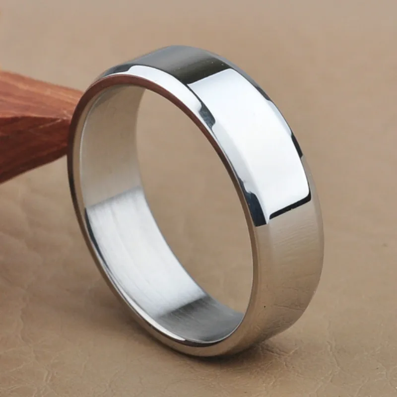 Ring Men Titanium Wedding